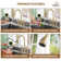 Sleek 2-Handle Bridge Kitchen Faucet with Three Function Pull-Down Sprayhead 1.8 GPM
