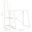 Abrienda Metal Base Writing Desk-434742200-434742204