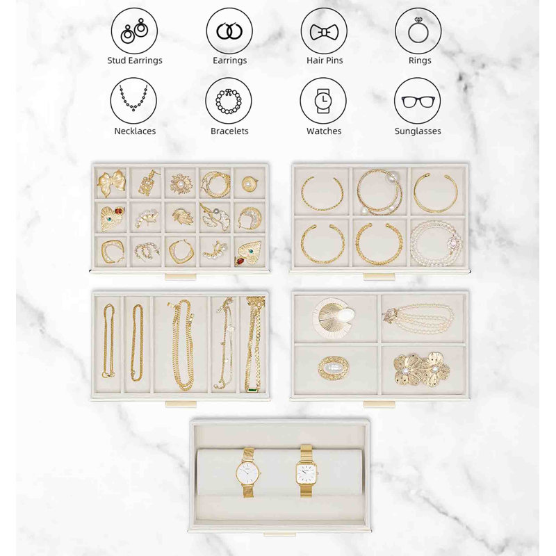 Berten Accessory Box +, Apricot White