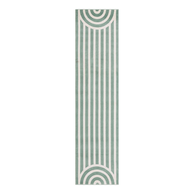Unique Loom Lines Whimsy Kids Rug, Runner 2' x 8'