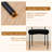 19.7"W Upholstered Dining Chairs Boucle Dining Chair With Adjustable Foot Pads-2139460806-2139460858