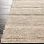 Tapis en laine crème tissé à la main Zekia-34053783