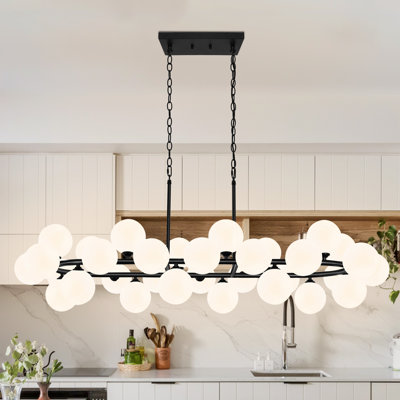 32 - Lights Chandelier Bubble Chandelier Wagon Wheel Chandelier Dining Room Chandelier Sputnik Chandelier For High Ceilings