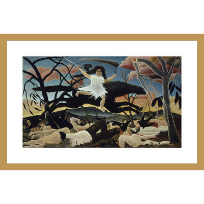 La Guerre ou la chevauchee de la discorde by Henri Rousseau -Framed Giclee Print
