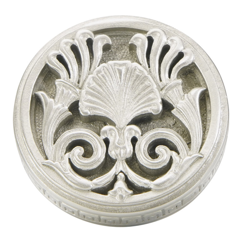 HAMILTON KNOB; FLORENTINE GOLD PLATE, Silver