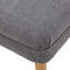 Repose-pieds rectangulaire en tissu avec repose-pieds