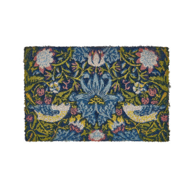 Mcdaniel Non-Slip Floral Doormat