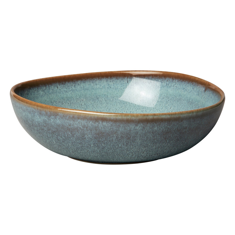 Villeroy & Boch Lave Glace Rice Bowl, Turquoise
