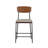 Bridgestone Upholstered Counter Stool with Metal Frame-1482371583