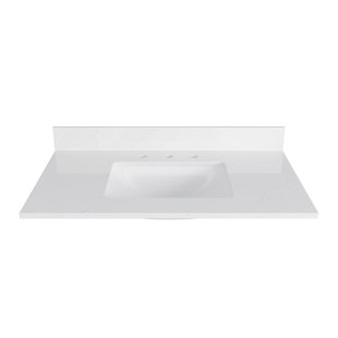 37'' Single Bathroom Vanity Top with Sink