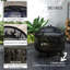 Gladys 2-In-1 Metal Firepit Bowl w/ Lid, Grill, Dia. 61.5 x 52cm, Black