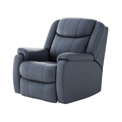 Hercules 41" Wide Genuine Leather Power Power Headrest Wall Recliner