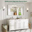 Miroir de salle de bain mural Llesenia-184043380-184043339-179273157