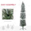 5.91' H Artificial Christmas Tree