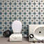 Carreau de céramique à motifs pour mur et plancher de 18 po x 18 po Kings-43752286