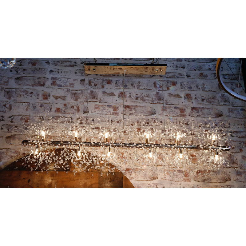  Lustre linéaire moderne Brenli Starburst, Or