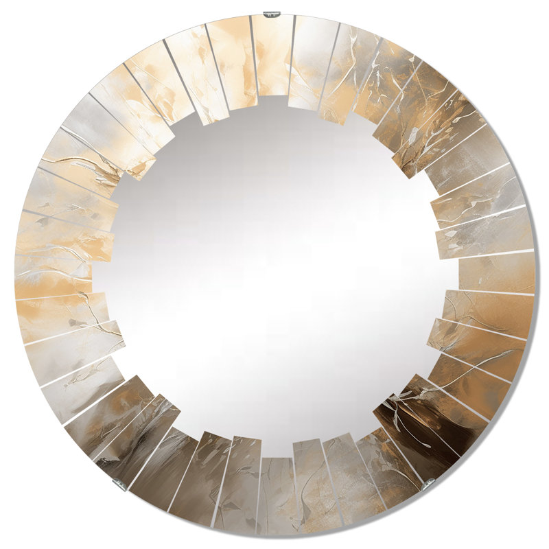 Miroir mural Gold, 32 po x 32 po