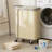 Large Rolling Laundry Basket With Wheels, 2-Section Laundry Hamper Organizer With Removable Bags And Steel Frame, Heavy-Duty Laundry Cart For Home
