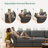 Bouley 82.6'' W L-Shaped Corduroy Modular Sectional-2136135638