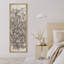 Illustration détaillée de la ligne botanique dans un style classique - grande impression encadrée sur toile de la chambre principale-1195347539-1195347537