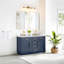 Meuble-lavabo double 54 po avec miroir Dejean-1610372075