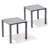 Aluminum Square Side/End Table-657987871