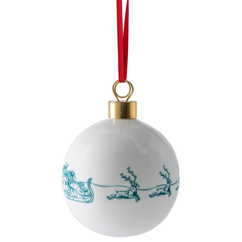6cm Porcelain China Bauble