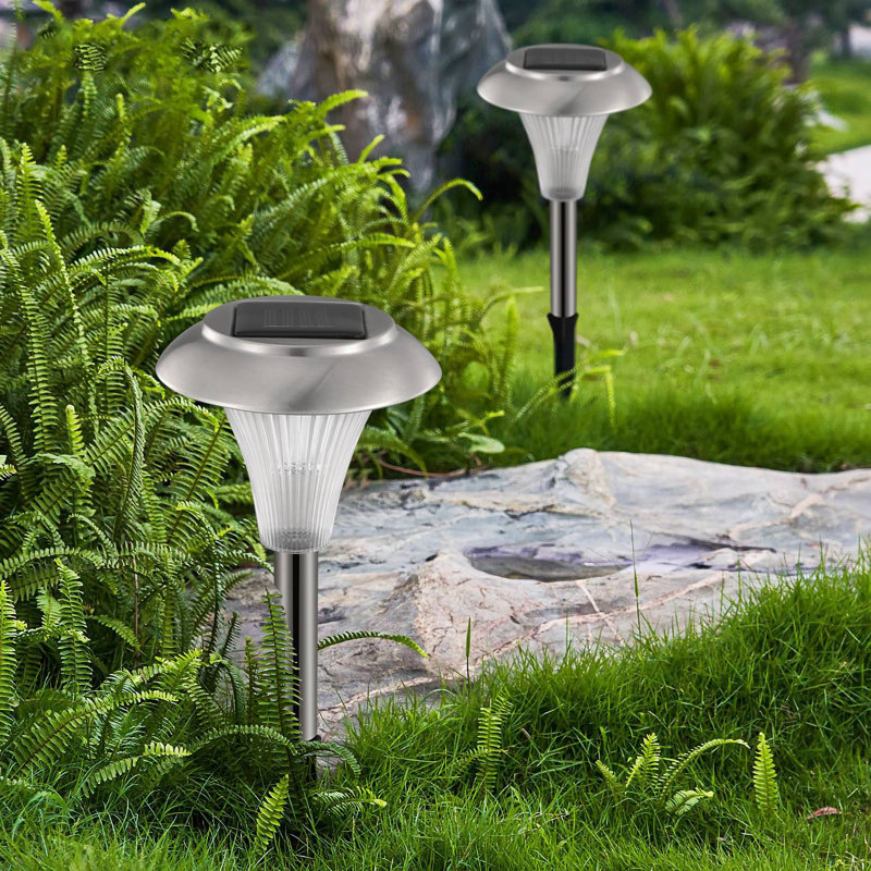 4 Piece Color Changing Lights Solar Yard Lights Landscape Lights