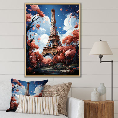 Paris in Spring Bloom I, reproduction d'art sur toile
