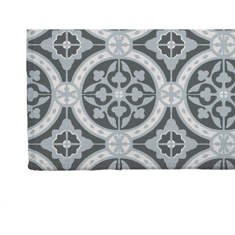 Tapis de lessive Aleah, Gris anthracite, Rectangulaire 3 pi x 5 pi