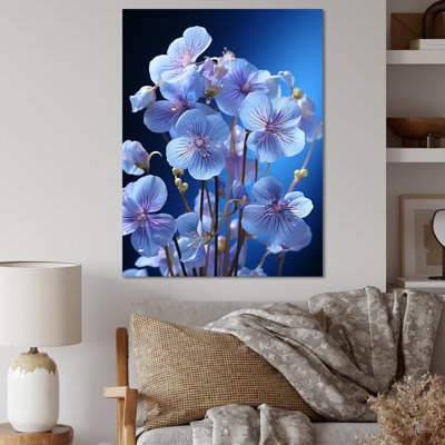 Impression sur toile Violets