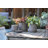 Mid Modern Planter with Detached Saucer Small Stoneware Clay Pot - Indoor-135239437