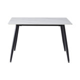 120cm Modern 4 Seater Rectangle Shape Top Kitchen & Dining Room Table