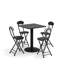 Milini Unfinished Metal Base Dining Table-182964804-182964803