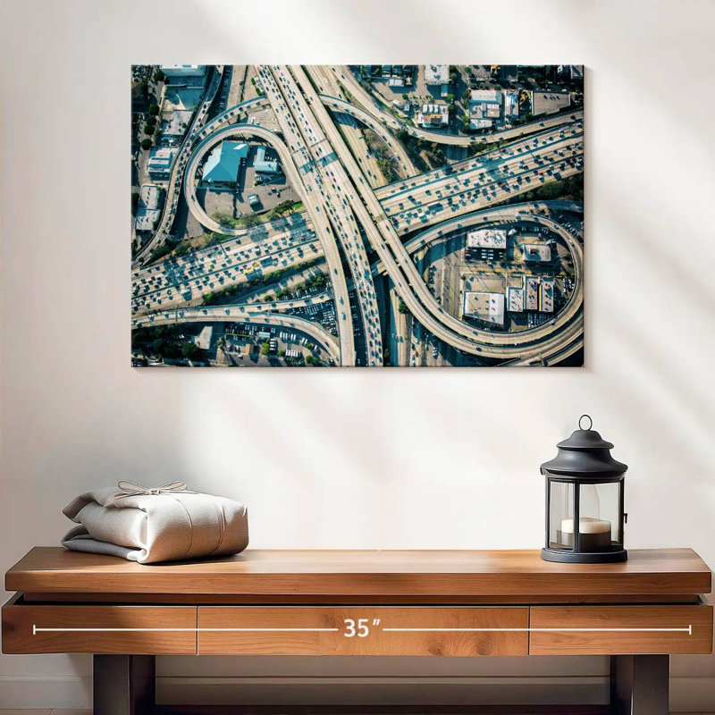 LA Freeway Interchange, 16" H x 24" W