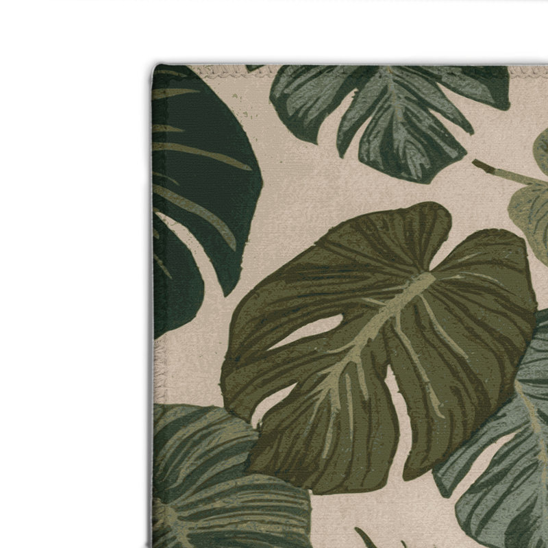 Tapis vert d'intérieur et d'extérieur Botanical, Rectangulaire 8 pi x 10 pi