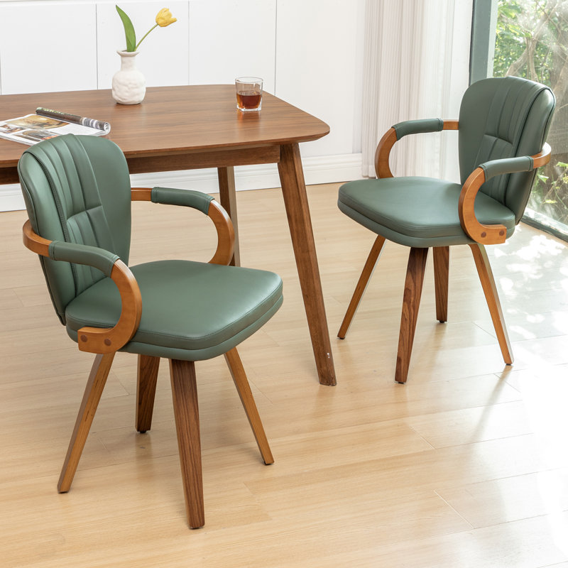 51cm H Upholstered Armchair, Green