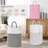 Woven Laundry Basket For Clothes Rectangle Laundry Hampers With Beads Tassel Nursery Storage Basket For Toys Tall Dirty Clothes Hamper For Bedroom Aesthetic Laundry Room Organization-526816172-526816175