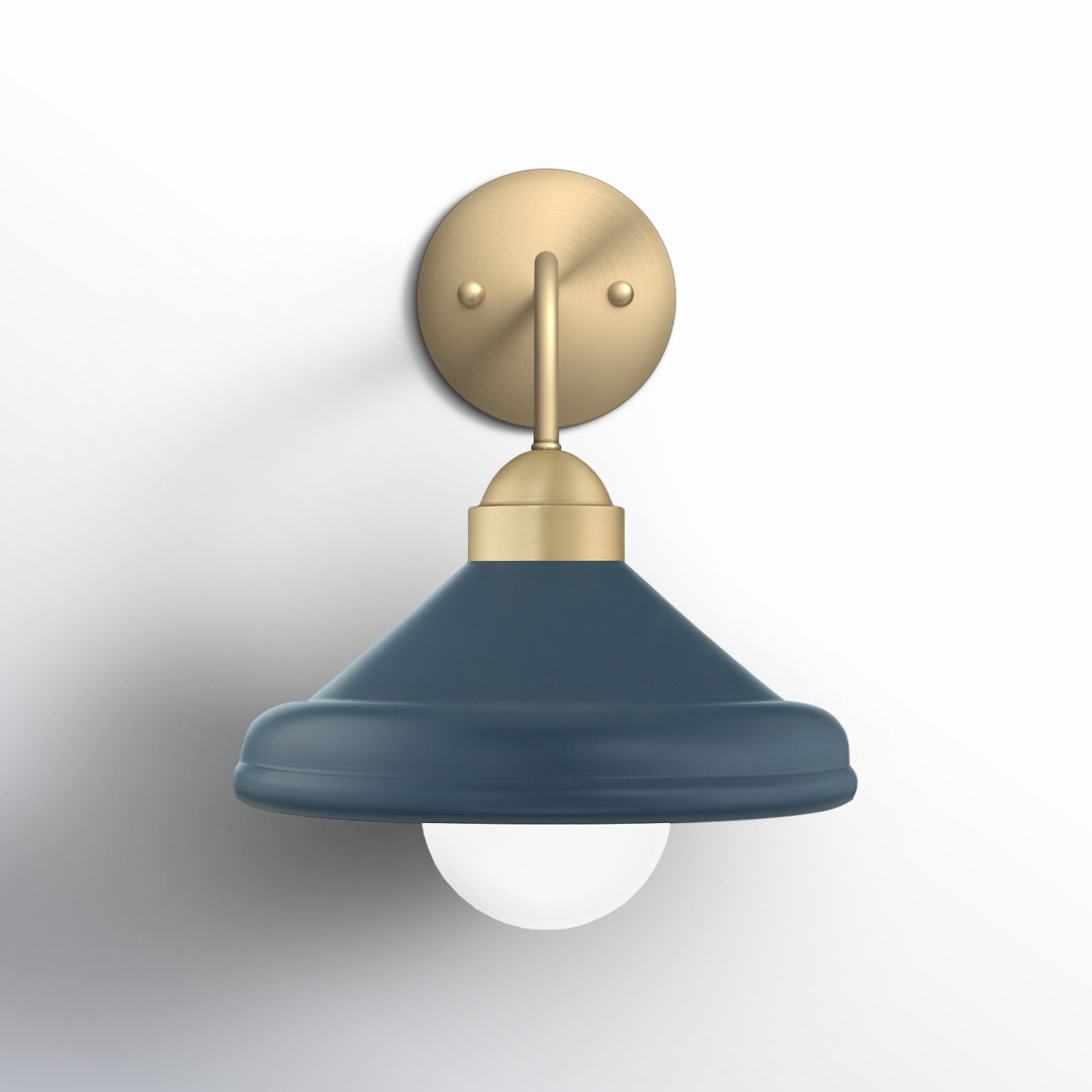 Delilah Iron Armed Sconce Joss & Main Shade 