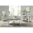 Coffee And Antique Grey Sofa Table With 2 Drawers And Bottom Shelf-859089151