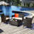 Kendriana 8 - Person Patio Conversation Set with Cushions-1735775963