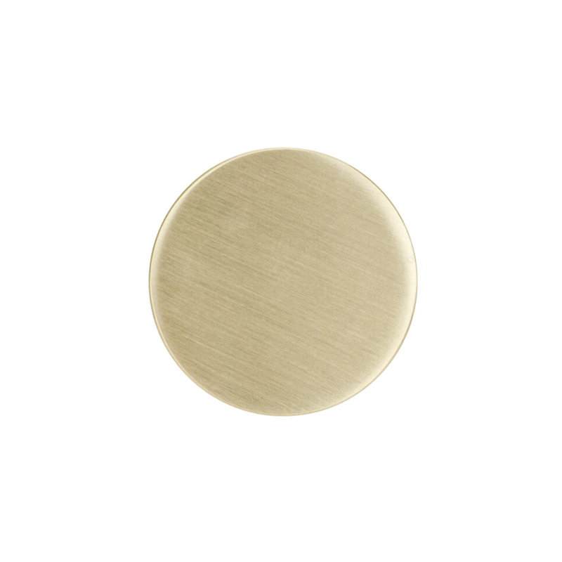 Round 1.25" Cabinet Knob "Ellis" Satin Brass