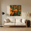 «Fruit Kumquat», art mural en métal vert-1036964209