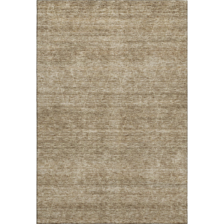 Premium Machine Washable Gurubaksh AMF1165 Geometric Rug