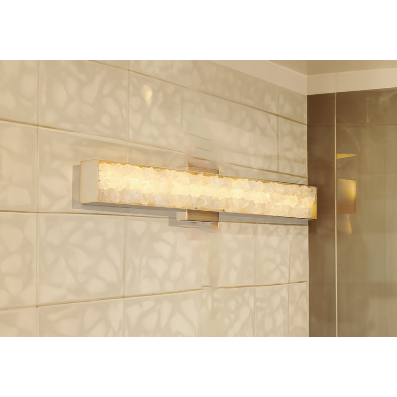 Everly Quinn Lennards - LED Wall Sconce In Celeste Brass