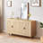 62.20"Elegant And Functional 4-Door Rattan Decorative Storage Cabinet,For Bedroom,Living Room,Office,Easy Assembly-2114934654