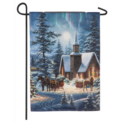 Double Sided 18 in. H x 12.5 in. W Polyester Animal Garden flag