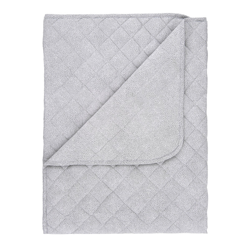 Cotton Blend Geometric Shapes Bedspread