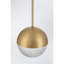 Mini-luminaire suspendu 1 lumière Luniva 8 "