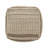 Wool And Cotton Upholstered Large Pouf Ottoman